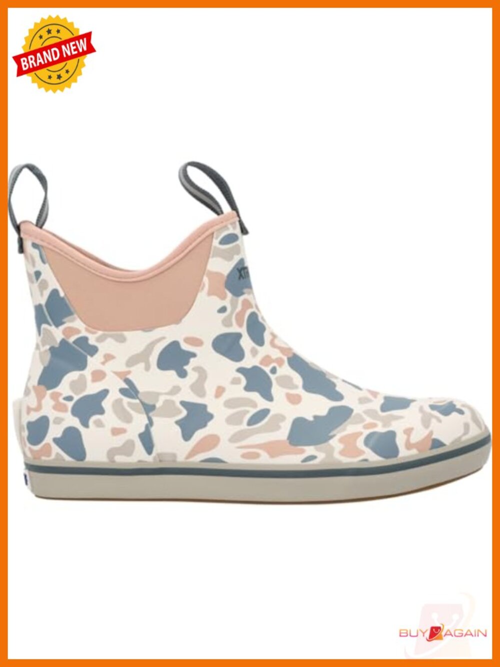 Waterproof Ankle Deck Boots Non-Slip Mid-Calf Fishing